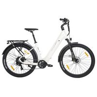 bicicleta electrica urbana ttgo z3 275 bateria extraible de 48 v 15 ah blanca