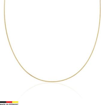 Cadena barbada de oro 8 quilates 0,8mm