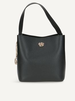 CAPRICE Satchel, black, made of Leather, Size 1