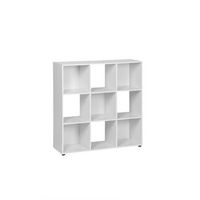 estanteria oren 9 compartimentos 11258602350 cm - blanco