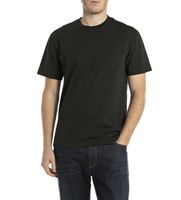replay para hombre m328400022662 camiseta open end dry hand negro s casual algodon manga corta