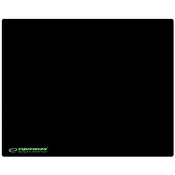 Alfombrilla para ratón Esperanza EGP102K gaming superficie monocroma 300x240 mm negra