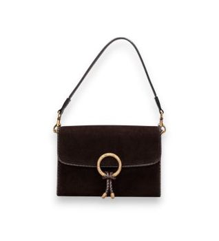 Hispanitas para mujer. BI264945 Bolso Soft marrón (OSFA), Casual, Ante