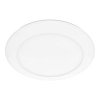 philips - plafon cinnabar lampara led de techo de interior color blanco luz blanca fria 4000k - 17w