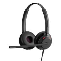 auriculares epos impact 760 con cable usb-c y adaptador usb-a para llamadas y musica negros