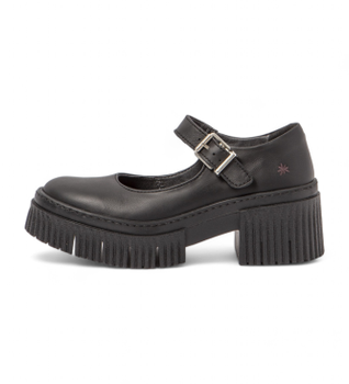 Art para mujer. 113731101003_001 Zapatos de tacón negro (41), Piel, 3 a 5cm, Hebilla, Casual
