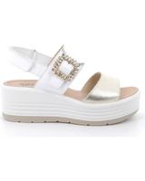 de igico sandalia igico mujer cristal bicolor varios colores