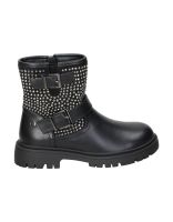 botines para nina xti kids 151401 negro con tachuelas 35