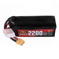 bateria lipo zop power 222v 2200mah 120c 6s con conector xt60 para dron rc