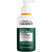 loreal men expert derma control purifying cleansing gel with 2 salicylic acid  niacinamide 260ml