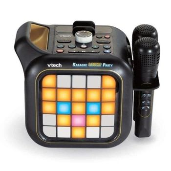 Altavoces VTech Karaoke Light Party Bluetooth con 2 micrófonos y panel LED
