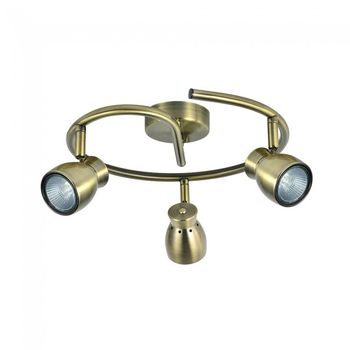 Plafón de techo chacho (3 luces)