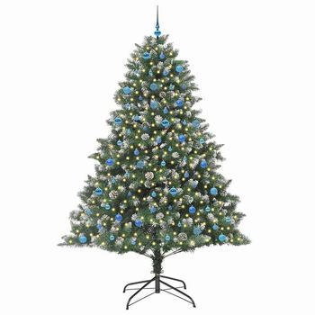 Árbol De Navidad Artificial Verde 160 X 160 X 240 Cm