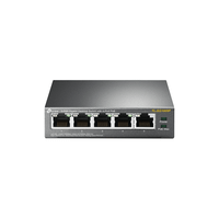 switch tp-link gigabit tl-sg1005p 4-port poe - negro