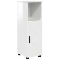 gabinete de bano brillante 30 x 35 x 95 cm vidaxl