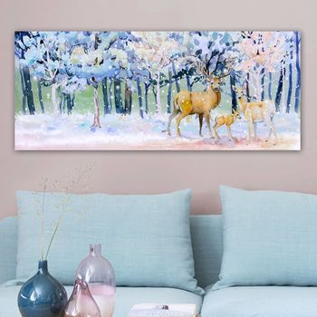 Pintura Decorativa Lienzo Yty1031525472354_50120 Multicolor 50x120