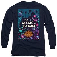 encanto camiseta manga larga the magic of family para hombre