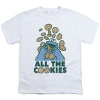 sesame street tops y camisetas all the cookies para nina