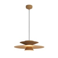 lampara colgante led estrella 12w