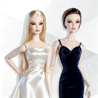 muneca xianxian new face supermodel  muneca de 32 cm de altura con piel blanca y cabello castano dorado  cuerpo con 12 articulaciones moviles  cabeza  muneca 16