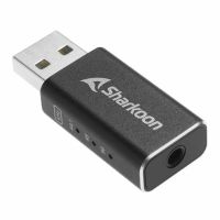 adaptador dac sharkoon dac pro s usb a 35 mm negro para pc