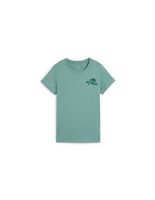 camiseta de fitness puma graphics train concegreen moon mujer