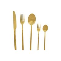 cuberteria set 20 inox 17x7x24 2mm dorado