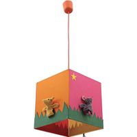 colgante zoo cuadrado 1xe27 l25xan25xalregcm multi colores