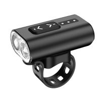 bikight faro de bicicleta de aleacion de aluminio a prueba de agua ipx5 bateria de 2000mah carga type-c luz delantera pa