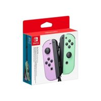 mando nintendo joy-con set violeta pastel y verde claro para switch