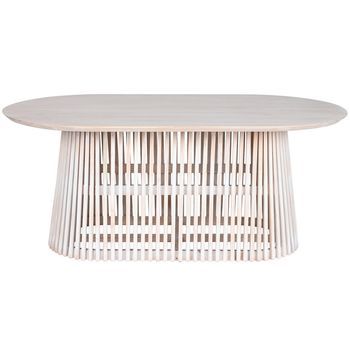 Mesa Ovalada Comedor Mindi 180x100x75 Decape