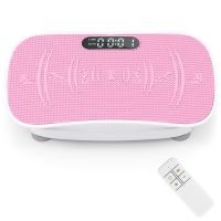 costway plataforma vibratoria muscular 10 intensidades control remoto para adelgazar quemar calorias moldear musculos blancorosa