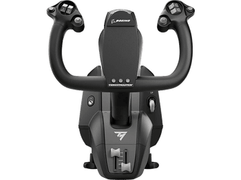 Volante - Thrustmaster TCA Yoke Boeing Edition, Sistema de aviación con licencia oficial y Xbox, Para PC, Xbox One Series X S, Negro