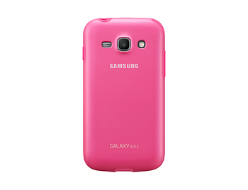 FUNDA SAMSUNG GALAXY ACE III (EF-PS727BPEGWW) PROTECTORA CON REVESTIMIENTO DE GOMA/ROSA