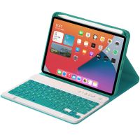 royal bailey hk11 funda con bluetooth teclado para ipad air 112024ipad air 5 1092022ipad air 4 1092020ipad pro 112022202120202018 verde