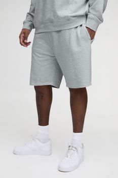 Pantalón Corto Plus Básico Regular, Gris