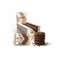 cookie proteica - 12 x 75g - chocolate con naranja