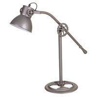 lampara de pie de metal marron 28x28x85