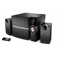 altavoces edifier 21 cableados 53 w con amplificador independiente y control remoto
