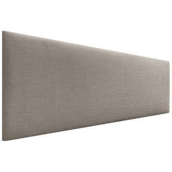 Dhome Cabecero De Terciopelo Liso 145x60 Camas 120/135/140 - Marrón