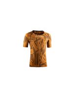 camiseta de running lurbel spirit blur short sleeves naranjanegro