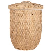 cesta para la colada de jacinto de agua con tapa