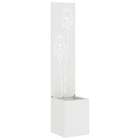 pantalla de privacidad para jardin floral 32 x 32 x 150 cm vidaxl