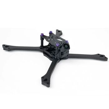 BCROWFPV PRO-V7 188mm 5.1 pulgadas juego de marco de fibra de carbono 5 mm brazo para DIY FPV freestyle RC drone de carr