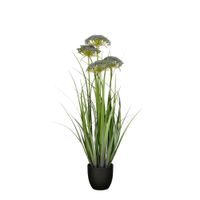 planta artificial ziergras morado  h90xb25xl25cm