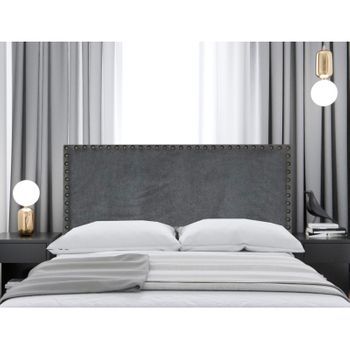 Cabecero Cama Madrid  Antimanchas 150*70 Gris