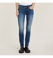 g-star para mujer d07145-8968-6028 jeans midge straight azul 2928 casual algodon denim