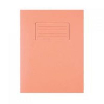 Silvine 9x7 Exercise Book 5mm Square Orange PK10