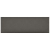 cabecero de pared 12 uds 90 x 30 cm gris tela vidaxl