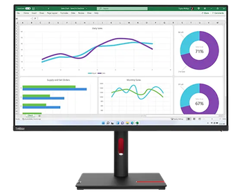 Lenovo Monitor QHD ThinkVision T32h-30 de 31,5